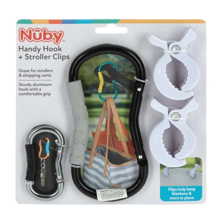 Nuby Handy Hook Stroller Organizer Sets 4 Pack 1