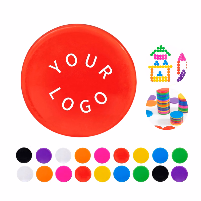 Customizable Round Poker Chips