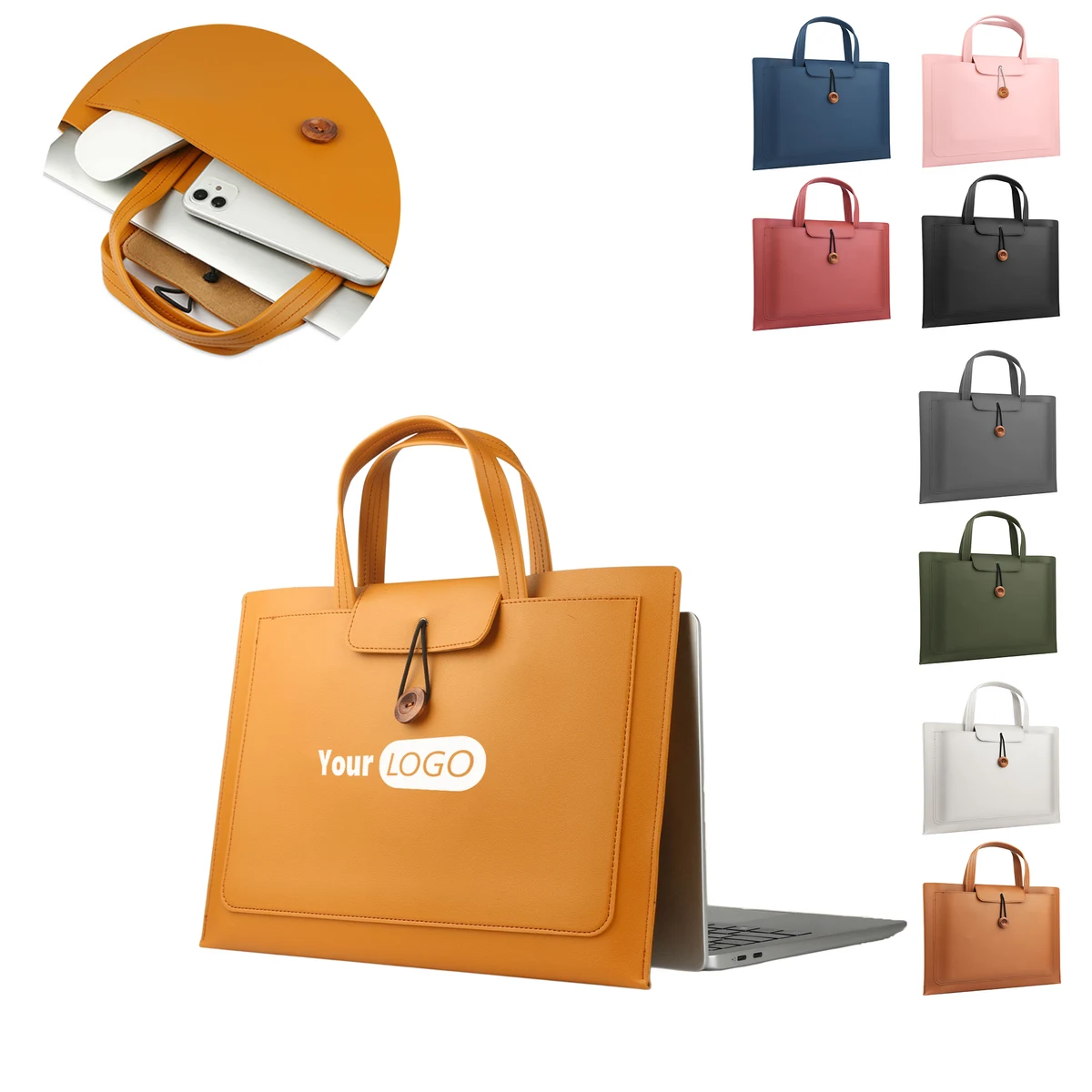 PU Laptop Bag 14 Inch 1