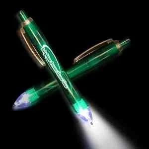 Green Ultimate Lighted LED Glow Pen 1