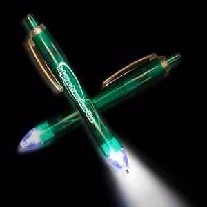 Green Ultimate Lighted LED Glow Pen