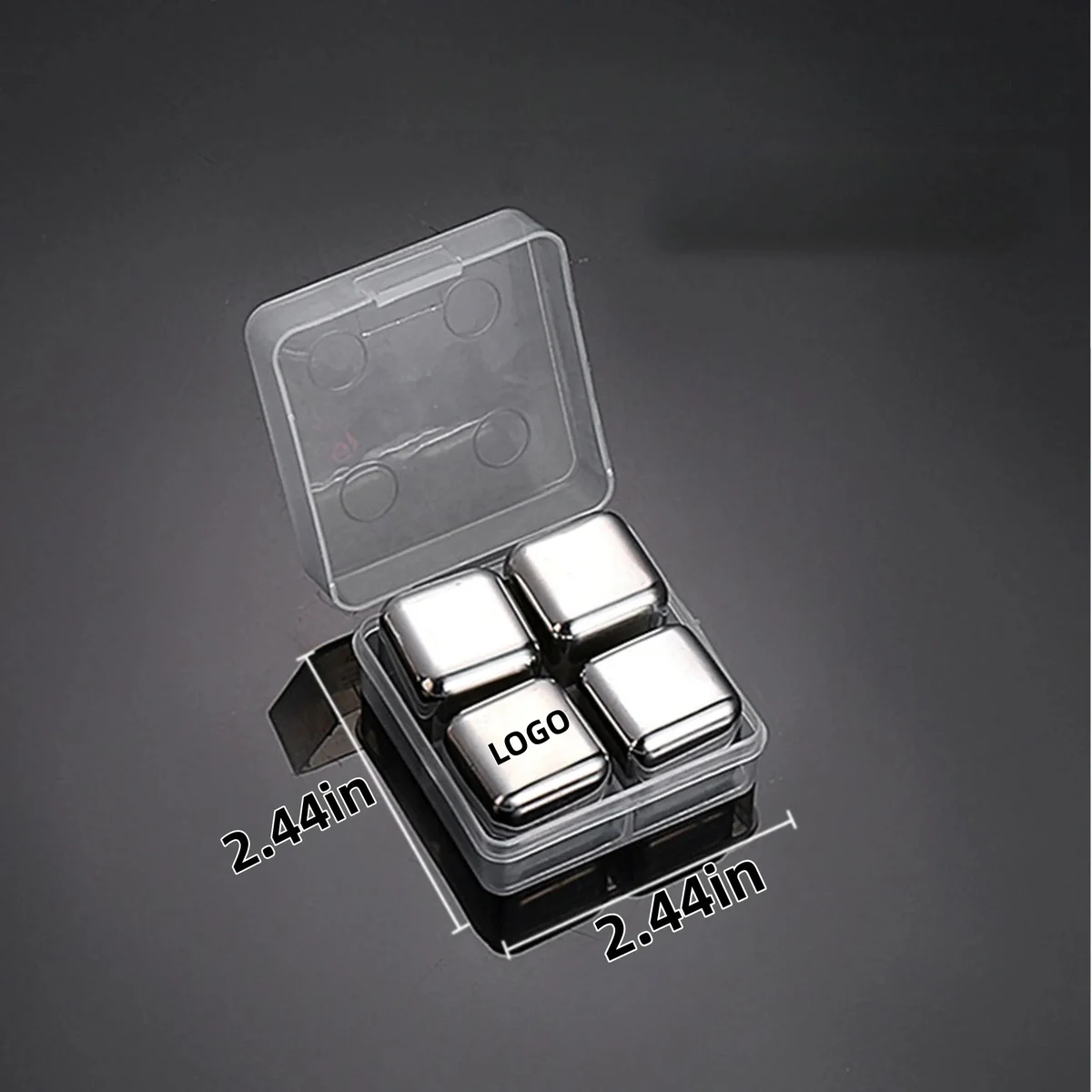 Stainless Steel Reusable Ice Cubes Stones 1