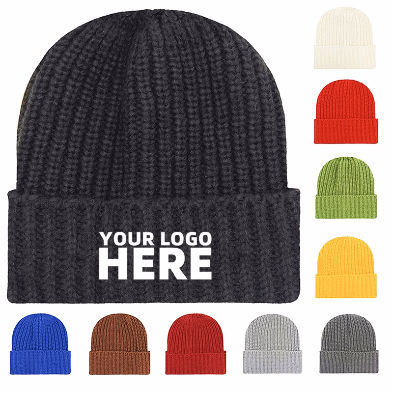 Unisex Knit Cuffed Hat