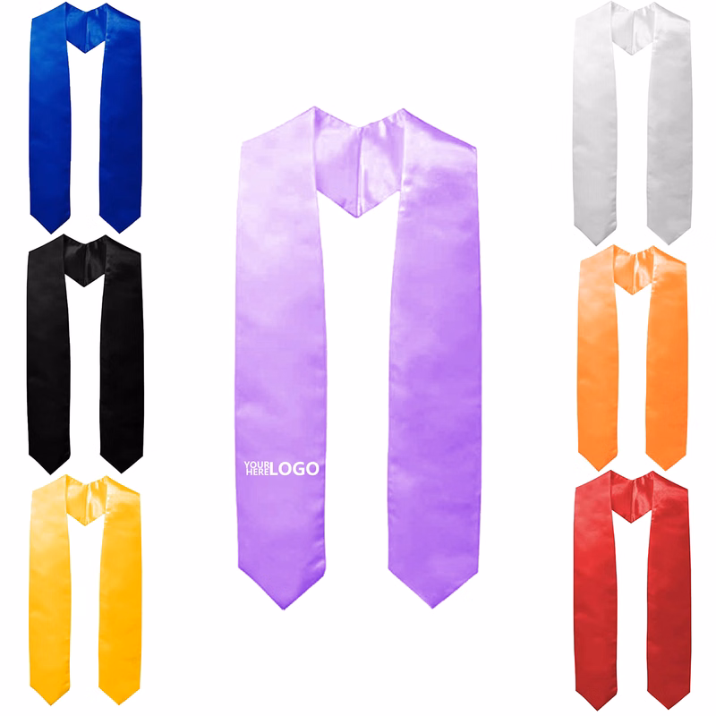 Solid Color Polyester Etiquette Sash