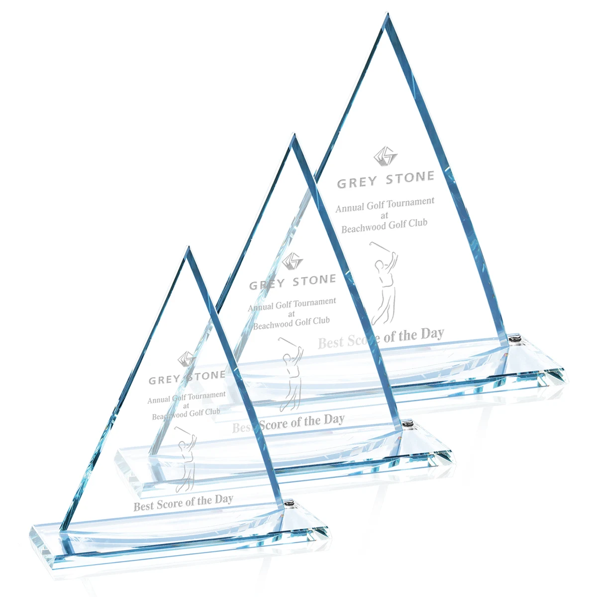 Curved Oxford Award - Starfire 1