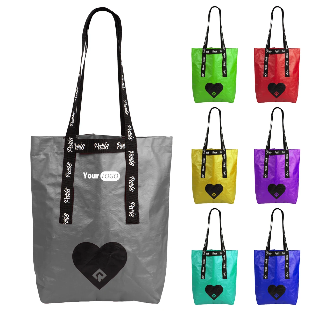 Non-Woven Polypropylene Vibrant Multi-Colored Charming Handbag ?C Add Flair To Your Look 1