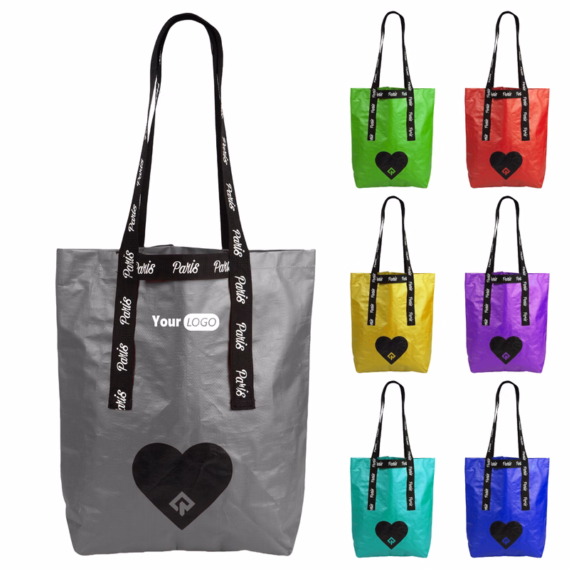 Non-Woven Polypropylene Vibrant Multi-Colored Charming Handbag ?C Add Flair To Your Look