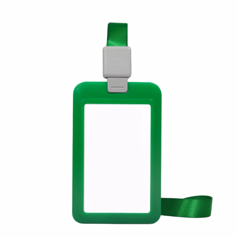 Eco-Friendly ABS Double Window ID Holder