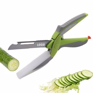 Smart Multifunction Chopping Scissors With Cutting Board