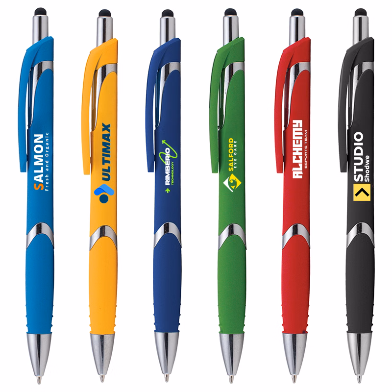 Solana Softy Pen w/ Stylus - Full color