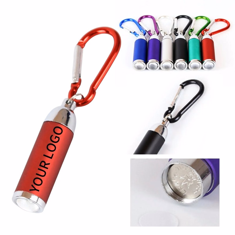 2.4 Inch Carabiner Flashlight Lightweight Outdoor Tool
