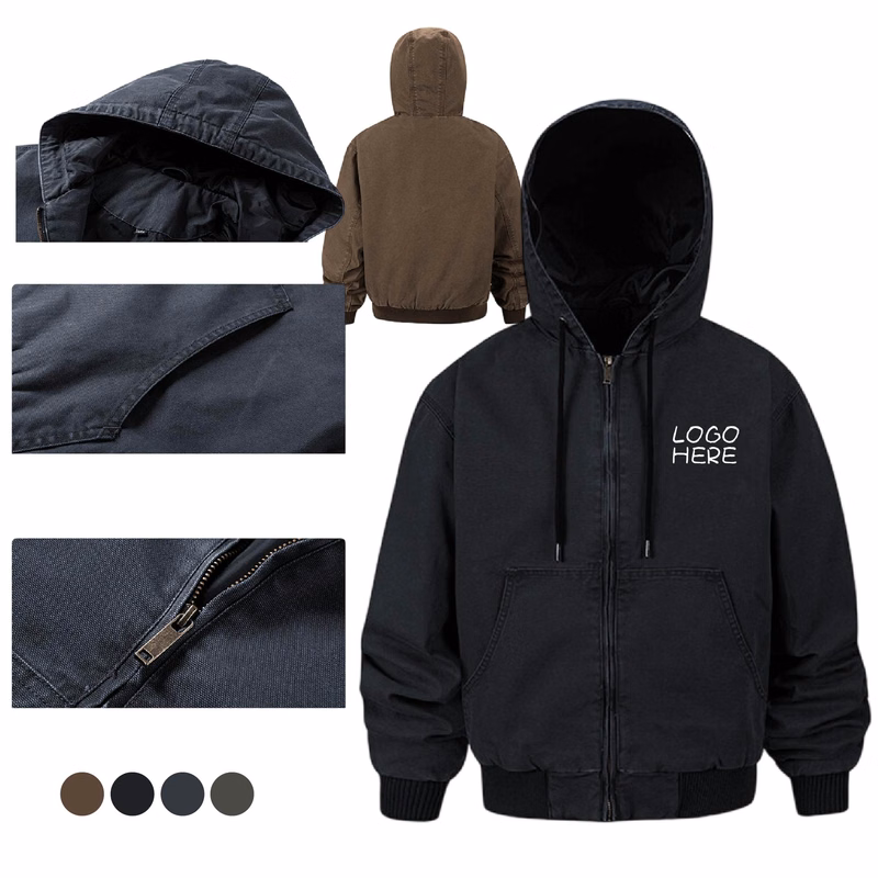 Outerwear Hooded Jacket