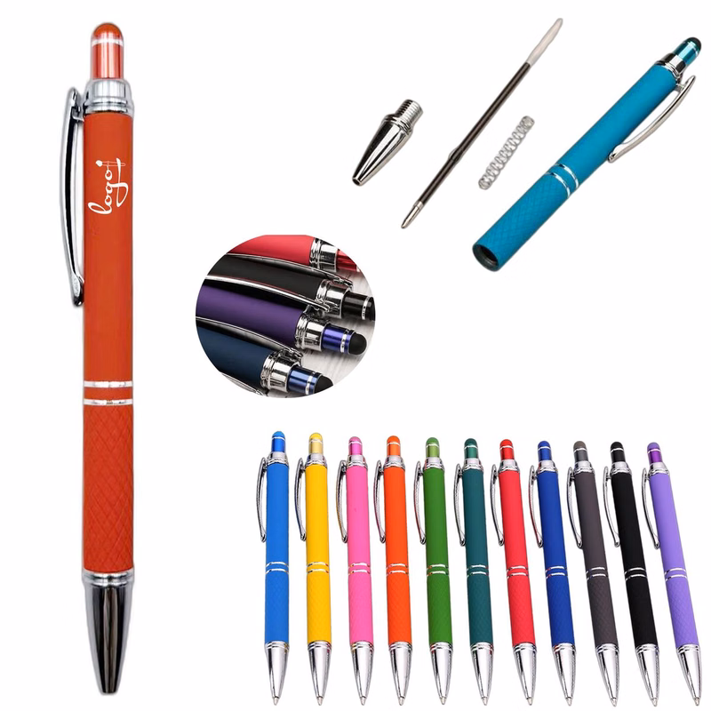 Ballpoint Pen with Stylus Tip