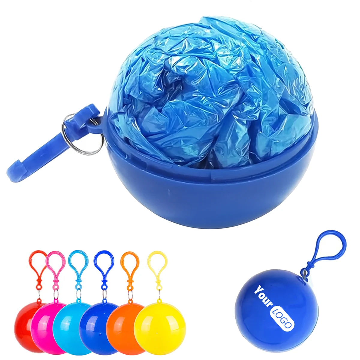 Portable Rain Poncho Ball 1