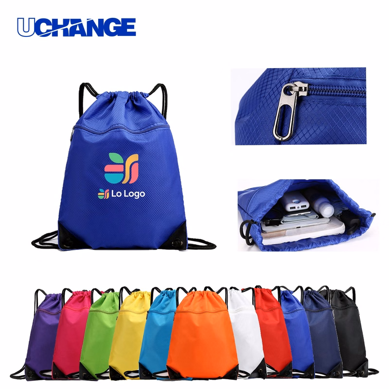 Oxford Material Drawstring Backpack