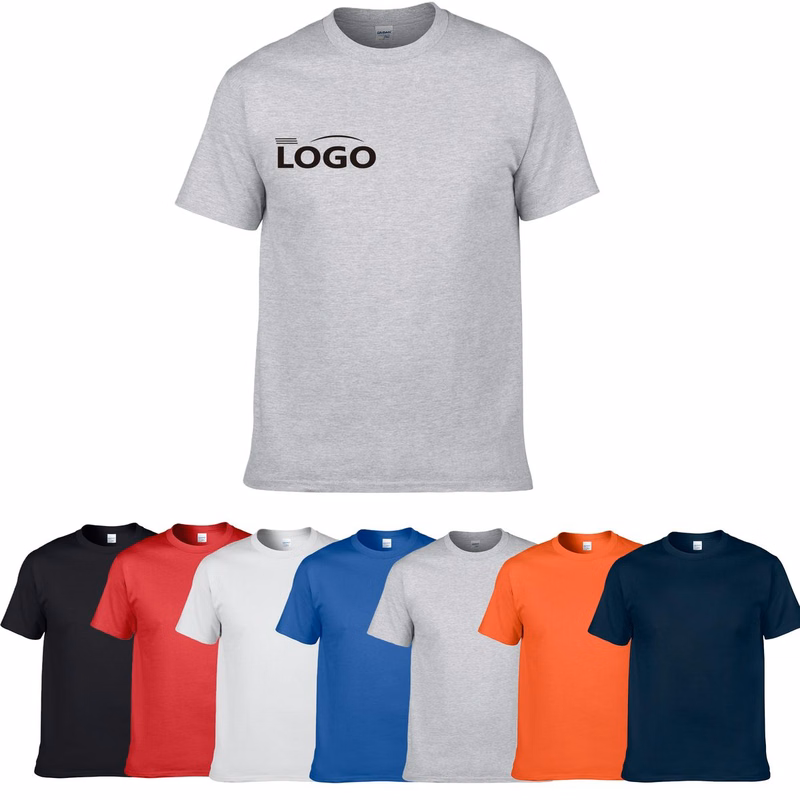 Cotton Short-sleeve Shirt Blank T-shirt