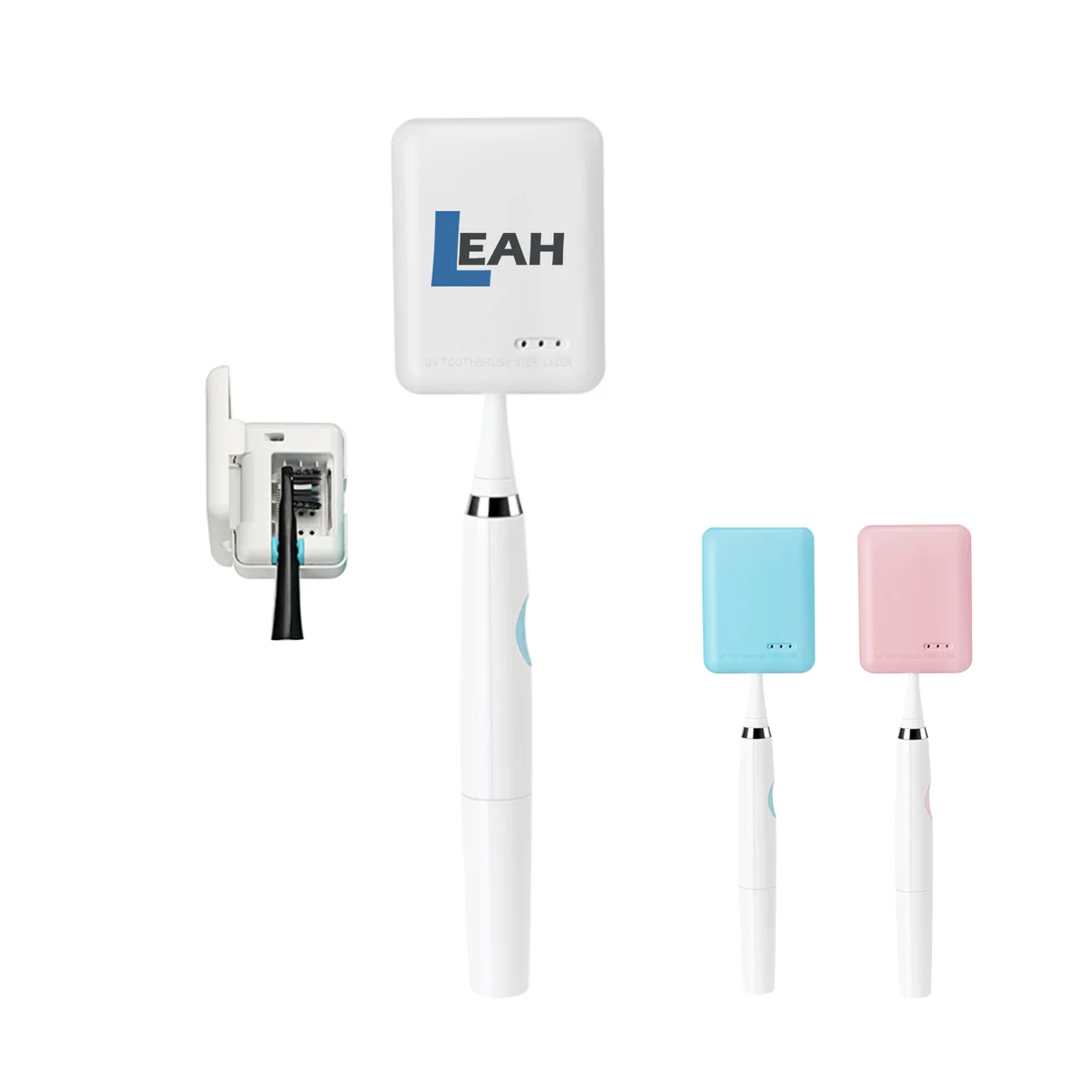 Portable UVC Toothbrush Cover Case Holder 1