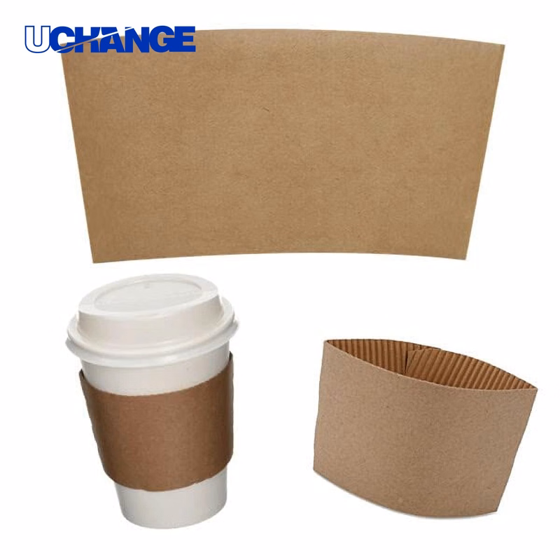 Corrugated Kraft Cup Coffee Sleeve Insulator