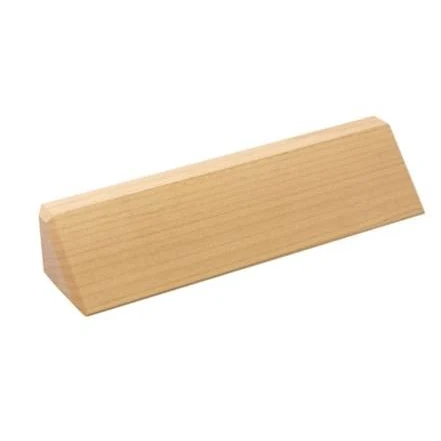 2" x 10" Genuine Red Alder Desk Wedge 1