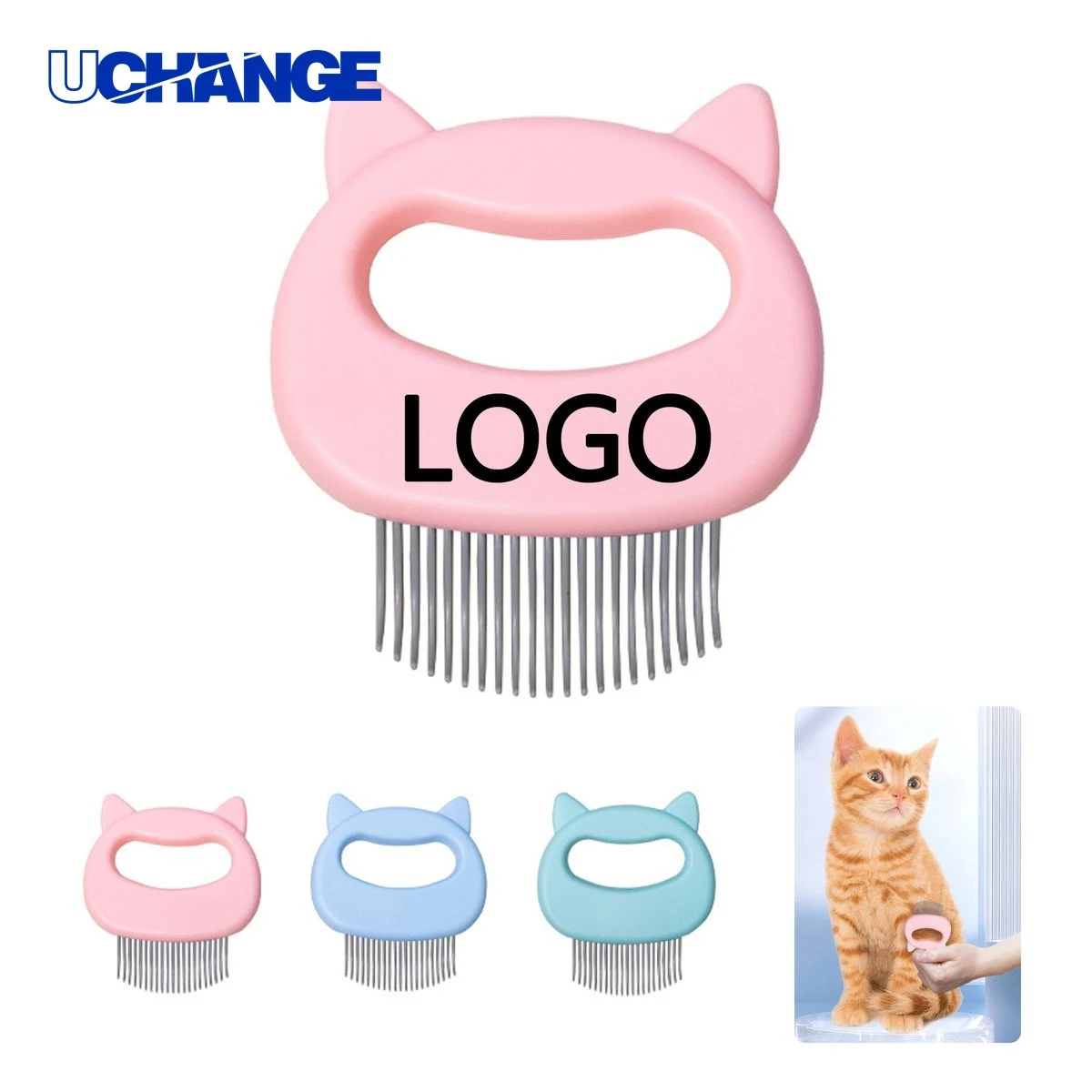 Pet Hair Removal Comb for Cat and Dog Grooming 1