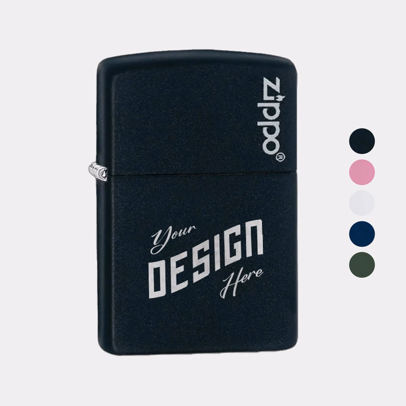 Zippo® USA-Made Classic Windproof Lighter w/ Logo