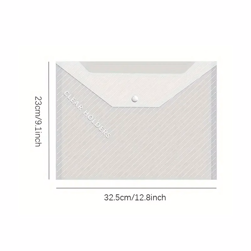 A4 Thick Striped File Folder