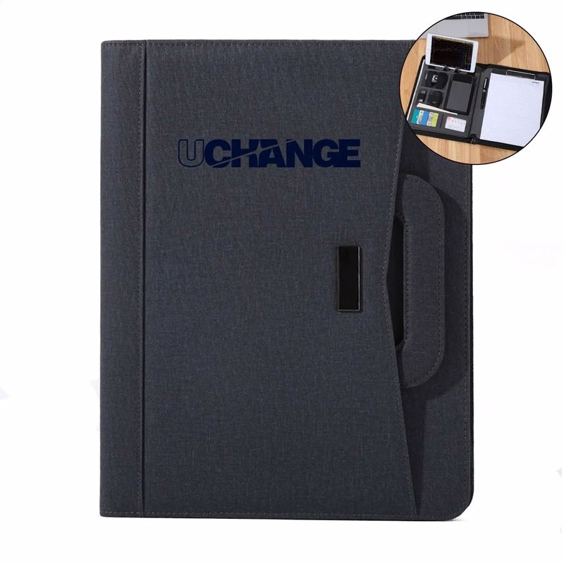 A4 Executive Zippered Portfolio With Carry Handle
