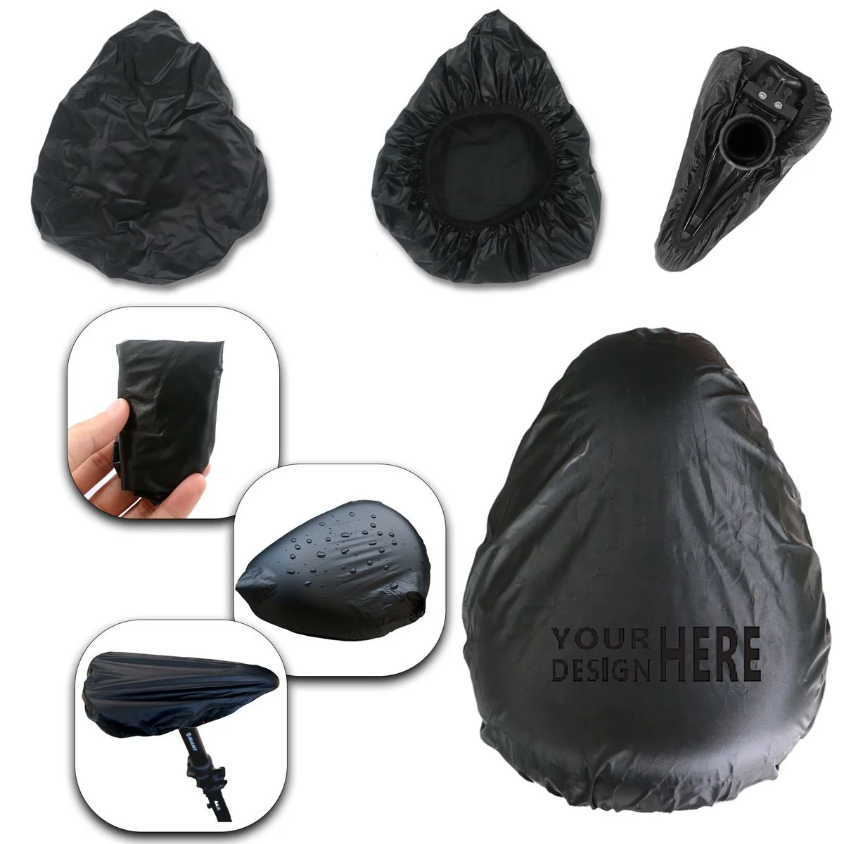 PVC Bicycle Seat Protective Cover. 1