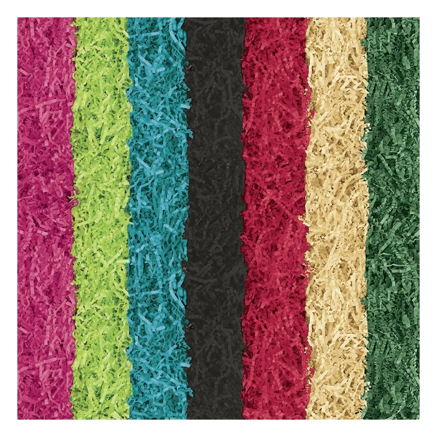 Crinkle Cut Fill, 10 Lb. Box, Various Colors 1