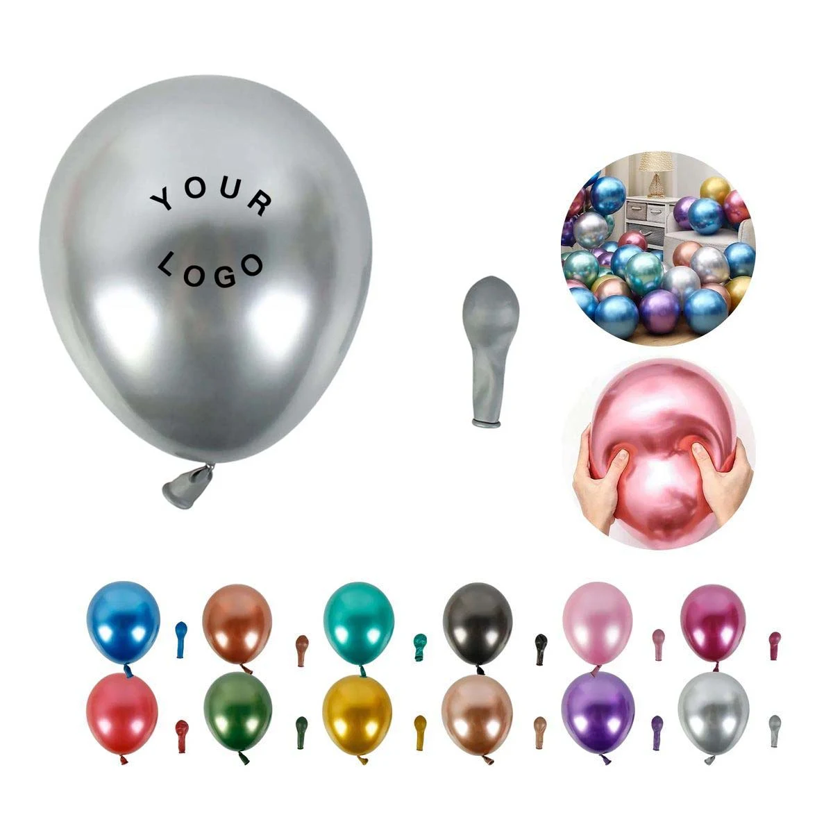 Elegant 12 Inch Balloons for Weddings and Events 1