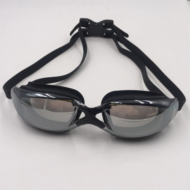Electroplating myopia swimming goggles 1