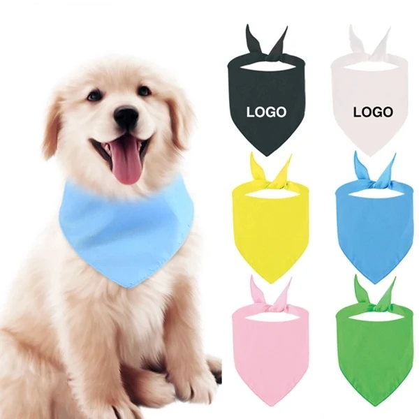 Cotton Triangle Bandanas for Dogs Puppy Cats Pets 1