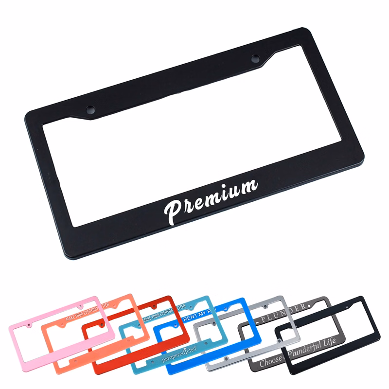 Plastic Vehicle License Plate