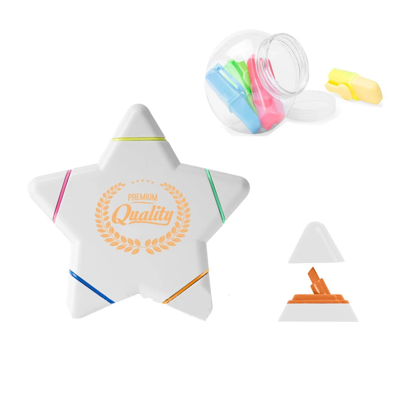 Star 5-Color Highlighter 1