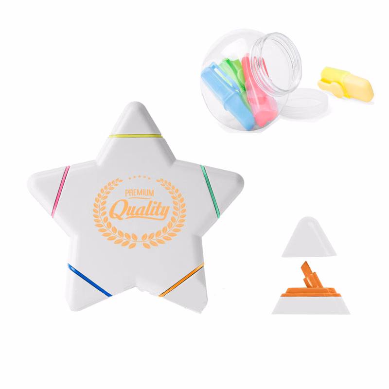 Star 5-Color Highlighter
