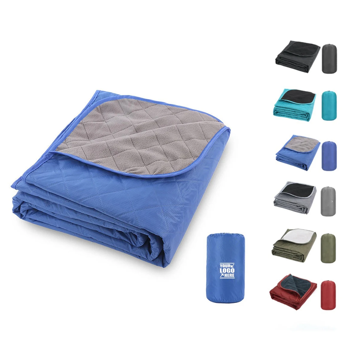 Polar Fleece Camping Blanket 1