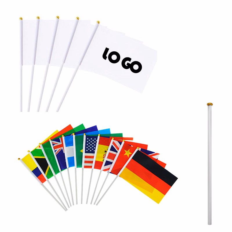 Customizable Promotional Hand-Held Flag