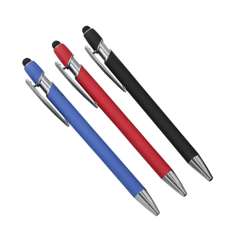 Aluminum Lever Click Ballpoint Pen 1