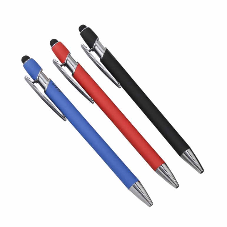 Aluminum Lever Click Ballpoint Pen