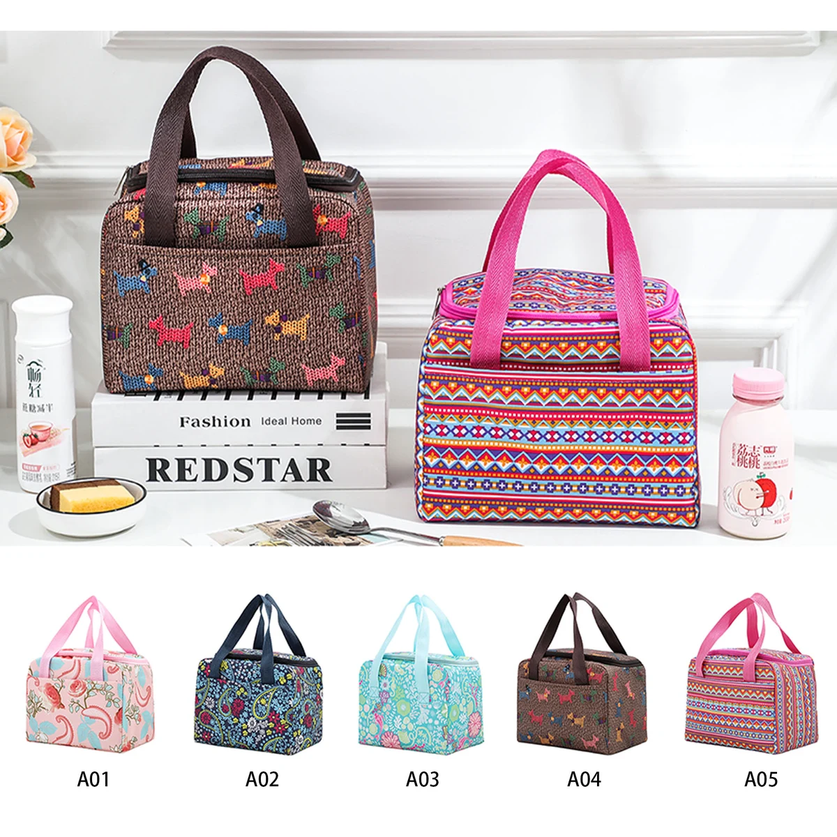 Bento Box Thermal Lunch Bag 1