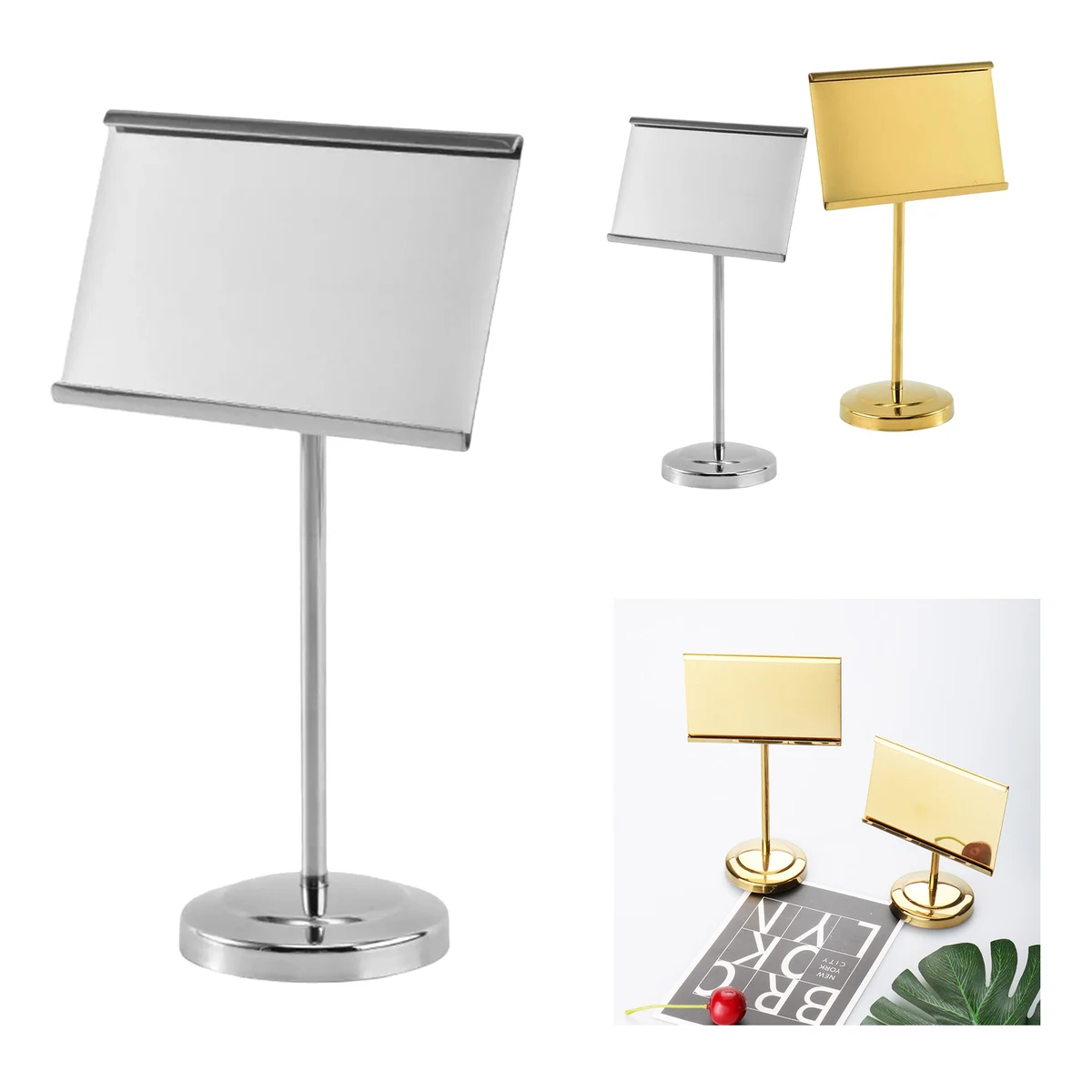 Business Card Holder for Desk Card Name Stand 1