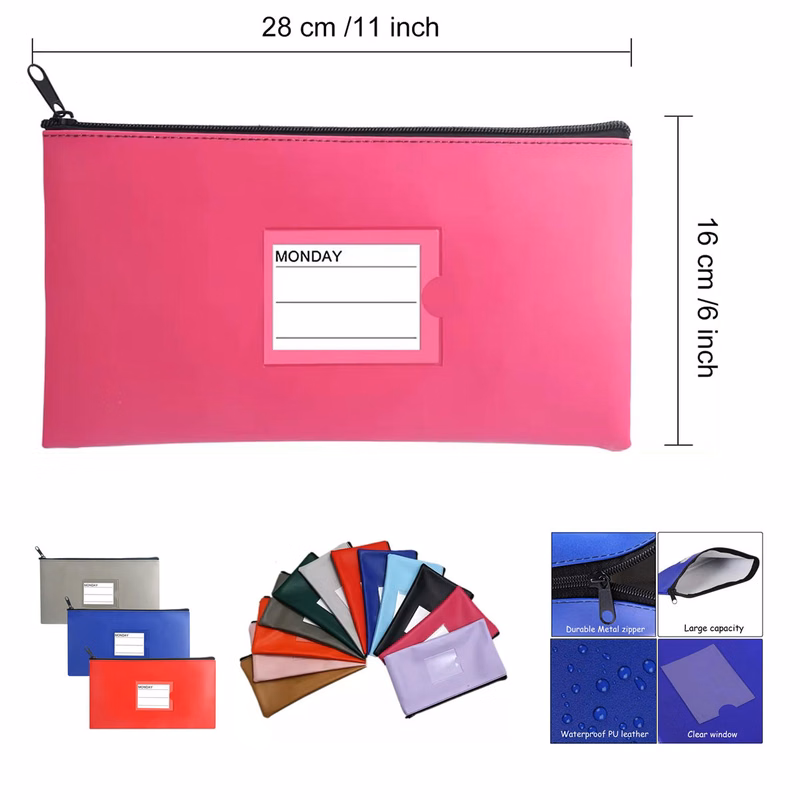 Deposit & Portfolio Zipper Holder