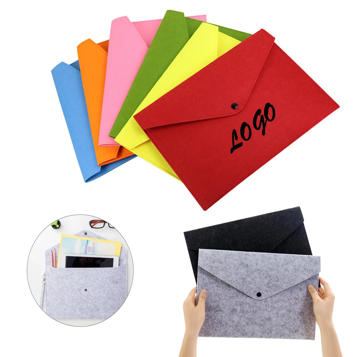 Felt File Bag A4 Felt Bag 1