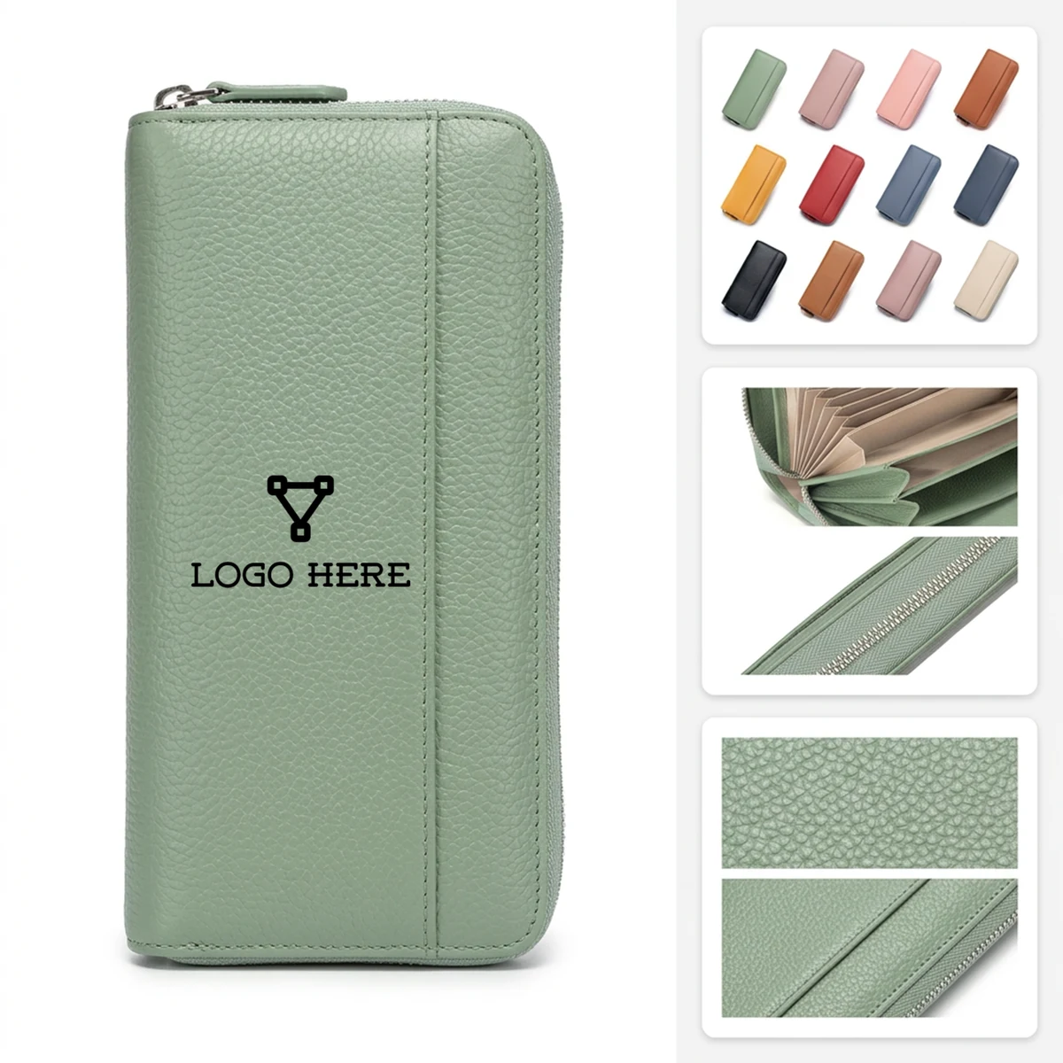 Luxe Carry Zipper Wallet 1