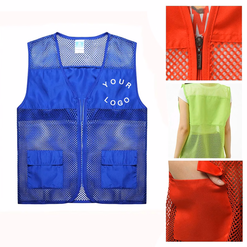 Breathable Uniform Vest For Community Programs