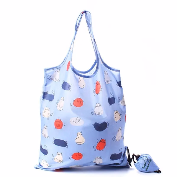 Full Color Rpet Foldaway Shopper Tote Bag