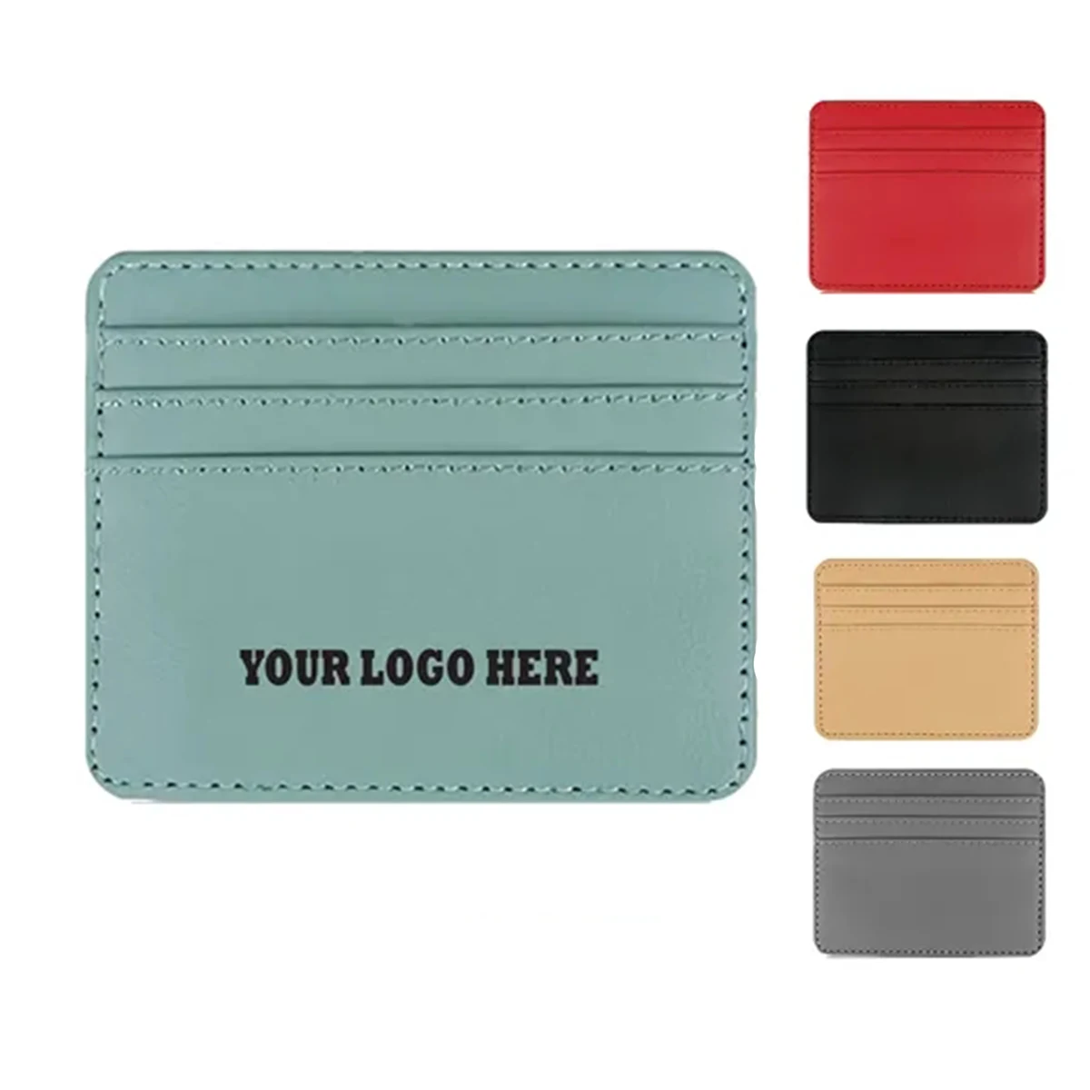 Minimalist Synthetic Leather Card Organizer 1