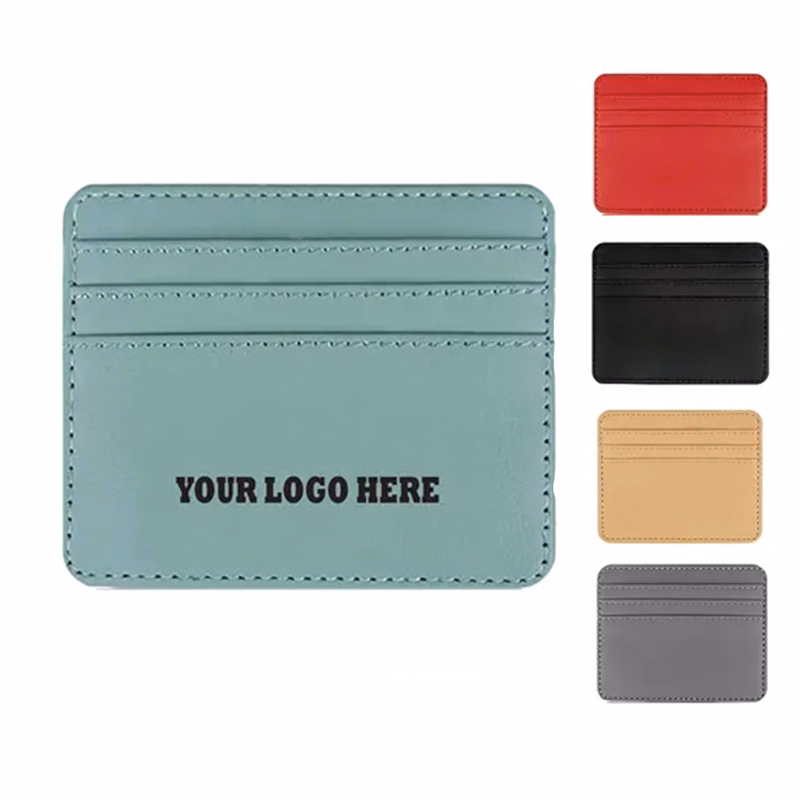 Minimalist Synthetic Leather Card Organizer