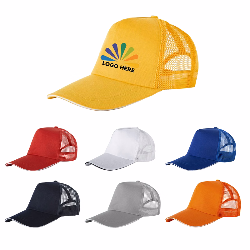 Adjustable Breathable Mesh Baseball Cap Custom Logo