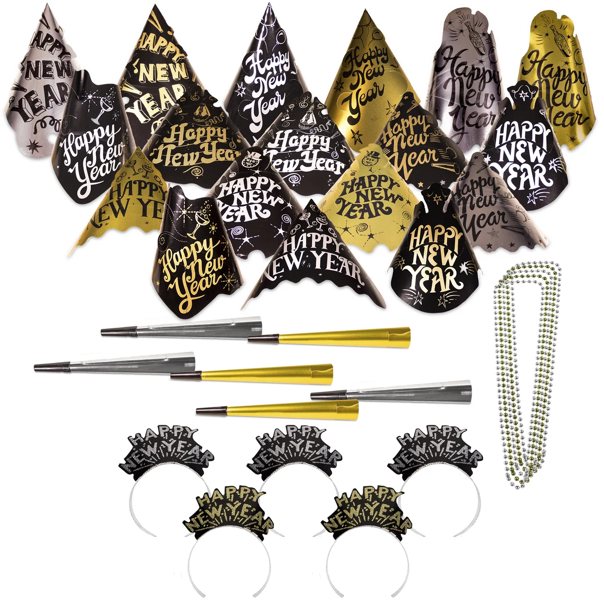 Glimmer and Shimmer New Year's Eve Party Kit for 100 1